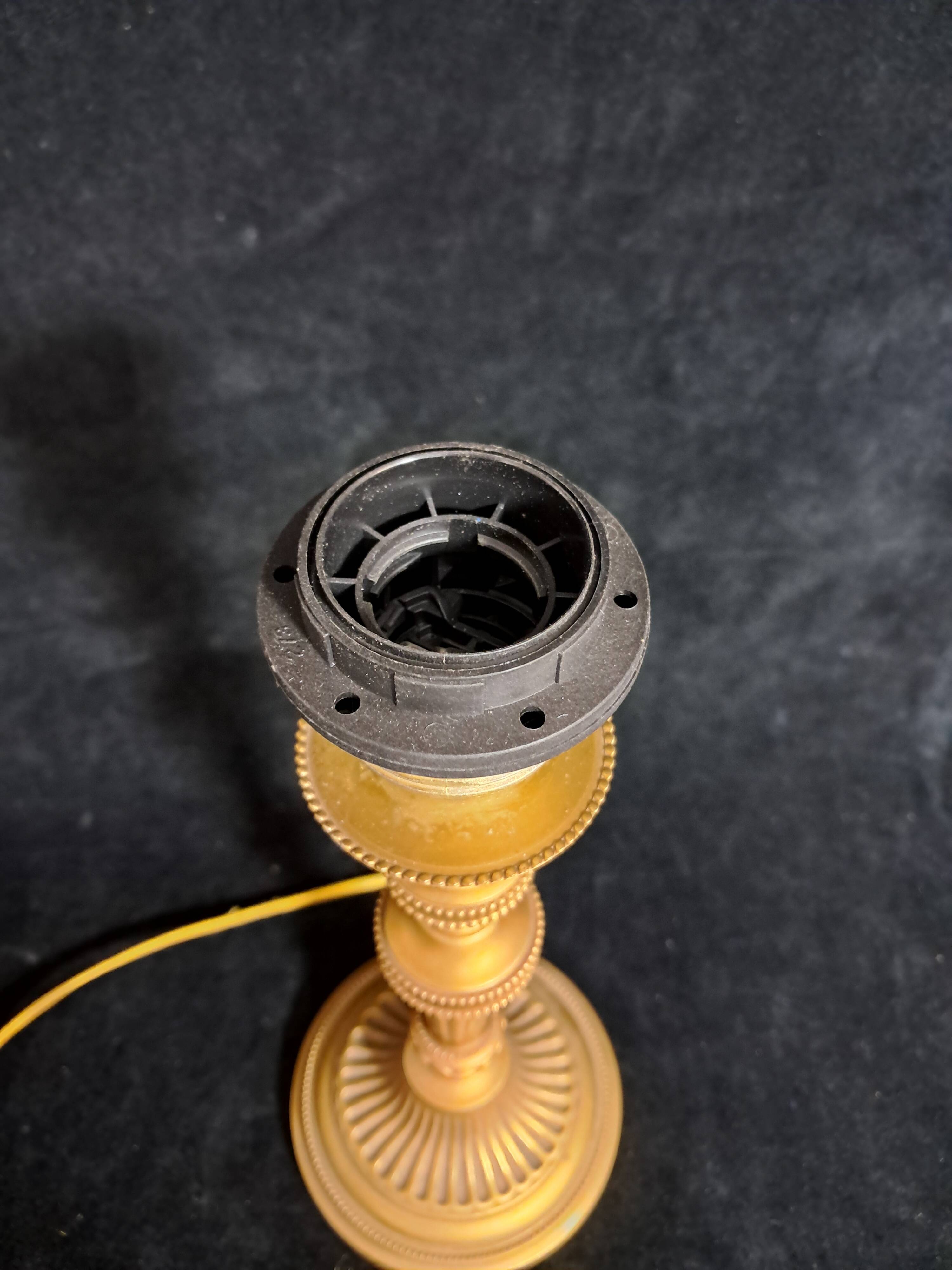 Gold Metal Table Lamp Base