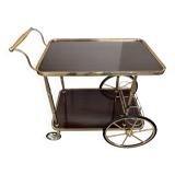 Desserte roulante - Chariot de bar vintage - Style Hollywood Regency