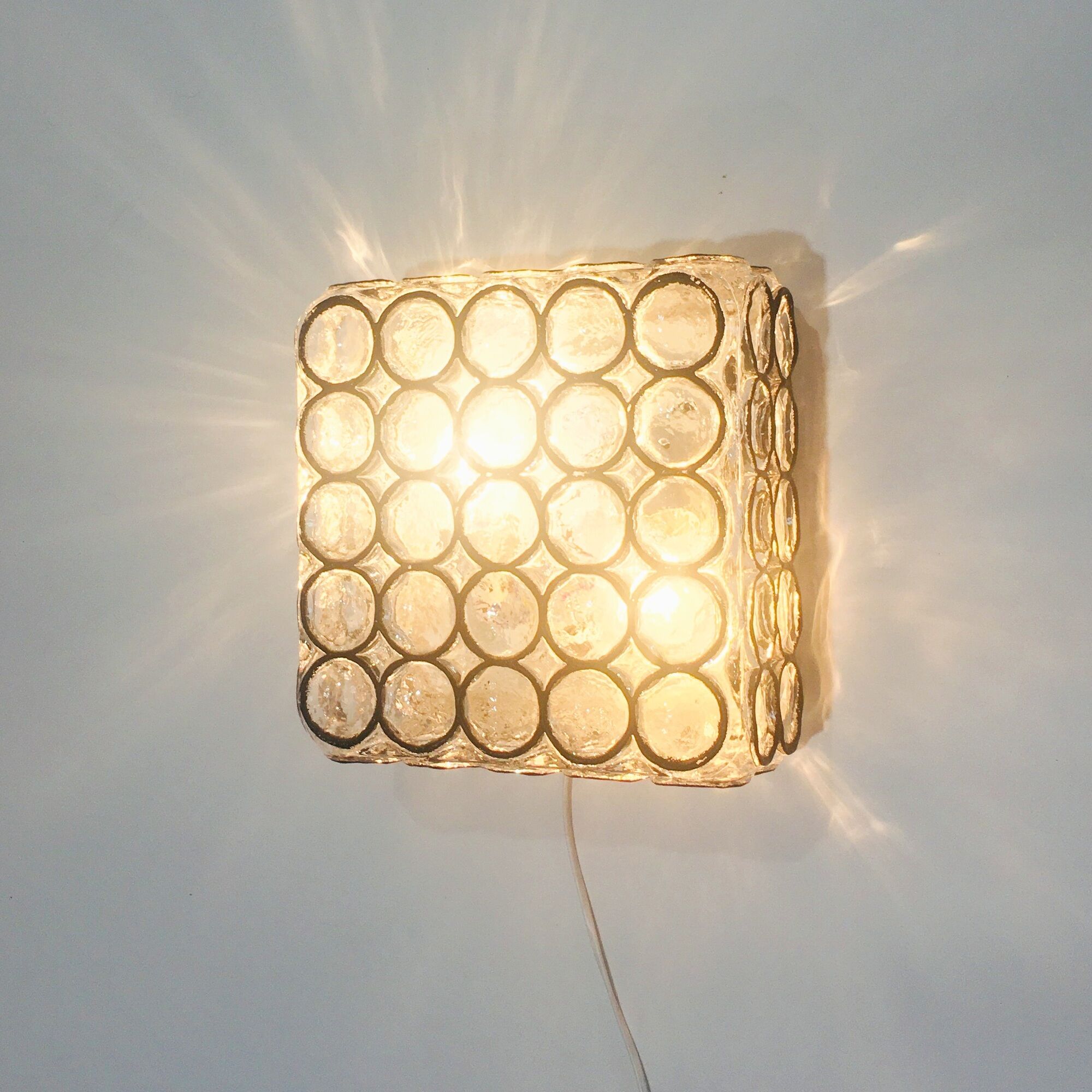 Pair ceiling Lamps From Limburg, Germany 1960s