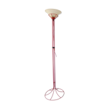 Lampadaire design italie 180cm tubulaire rouge