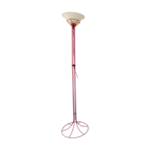 Lampadaire design italie 180cm tubulaire rouge