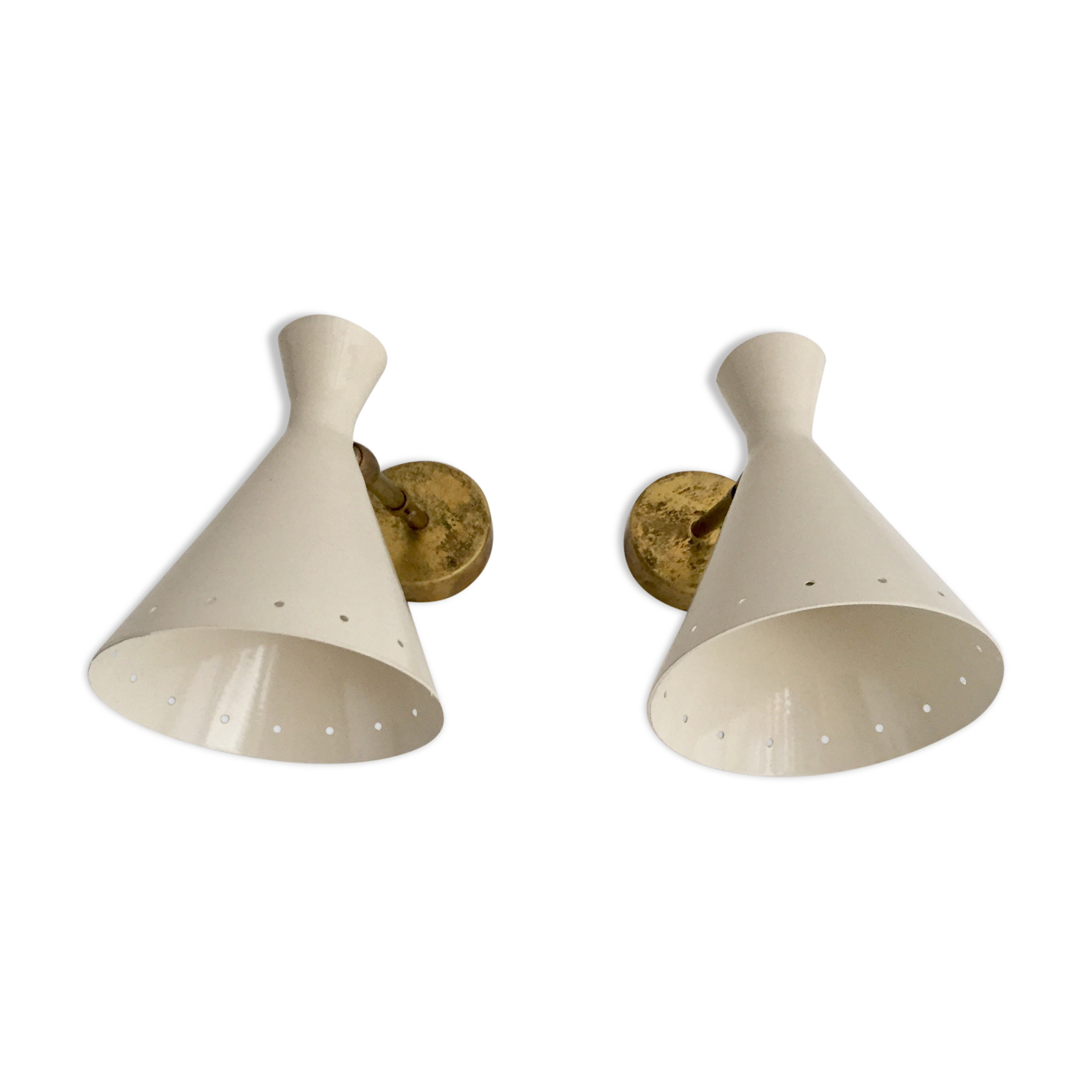 Pair of wall lamps 50