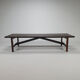 Wengé bench by Spectrum, 1960s