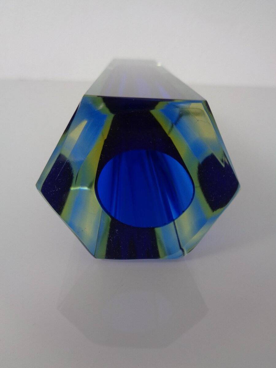 Vintage Italian Murano Glass Vase, 1960s