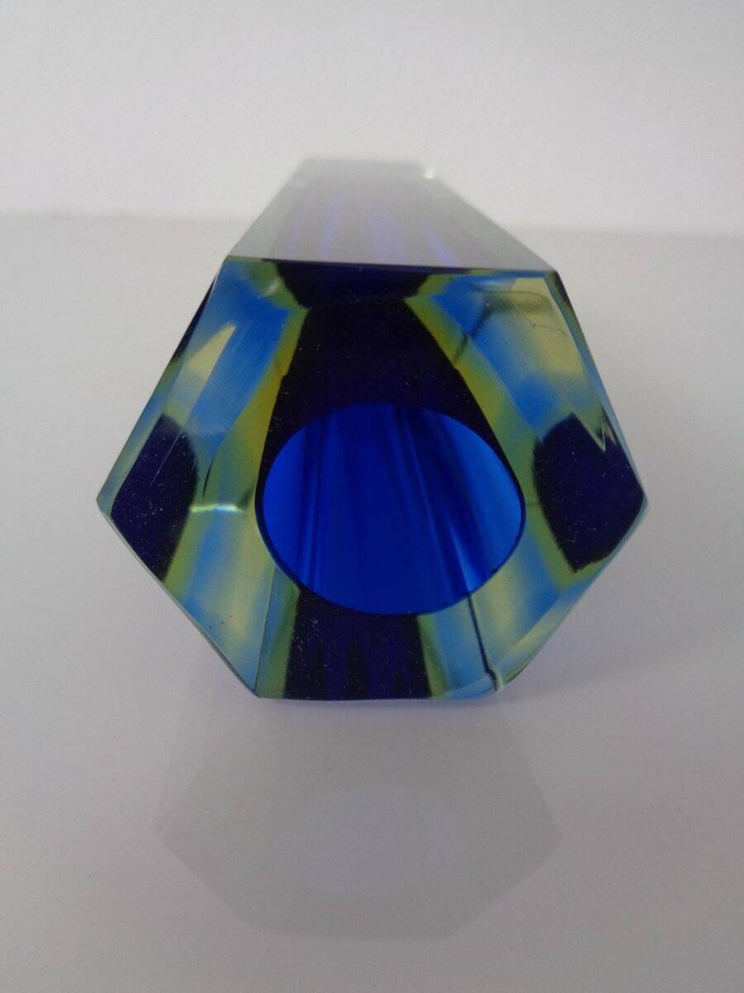 Vintage Italian Murano Glass Vase, 1960s