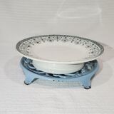 Cake display in earthenware of Moulin des Loups model Marceau