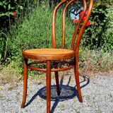 Bistro chair canned early twentieth