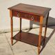 Table d'appoint ancienne console vintage antique marquetée