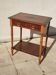 Table d'appoint ancienne console vintage antique marquetée