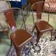 Lot de 4 chaises tolix