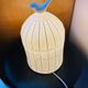 Lampe cage en porcelaine