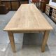 Table de ferme en chêne