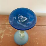 Ensemble de 6 verres à pied en pâte de verre