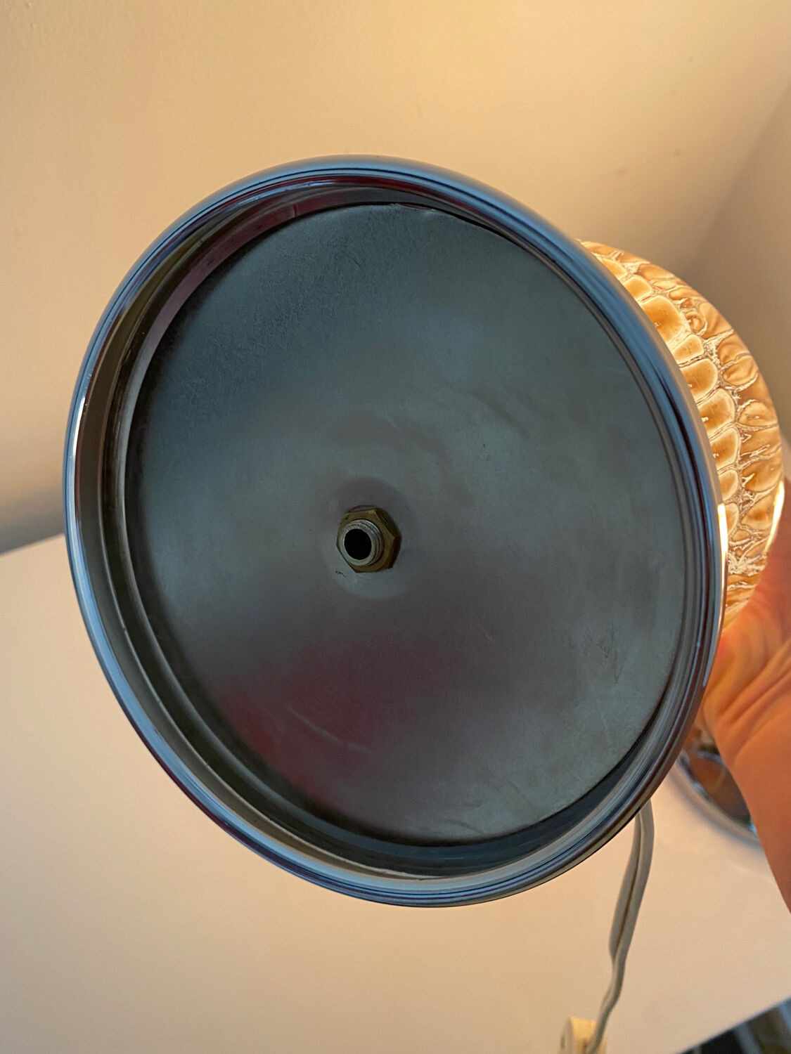 Vintage bedside lamps