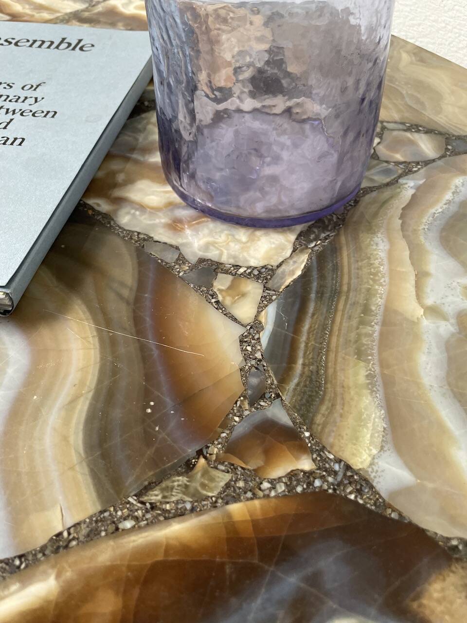 1950s Madagascar aragonite coffee table