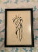 Original drawing signed C. La Salle - Stylised nude - 20th century.