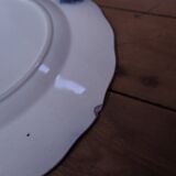 Assiette plate bwm&c modèle "pomona"  terre de fer