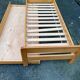 Vintage Scandinavian pine nesting benches from the 1970s.