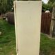 Vintage Mado sideboard with 4 doors and 2 drawers in beige lacquered plywood
