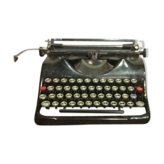 Machine à écrire vintage qwertz 1944 groma modèle N