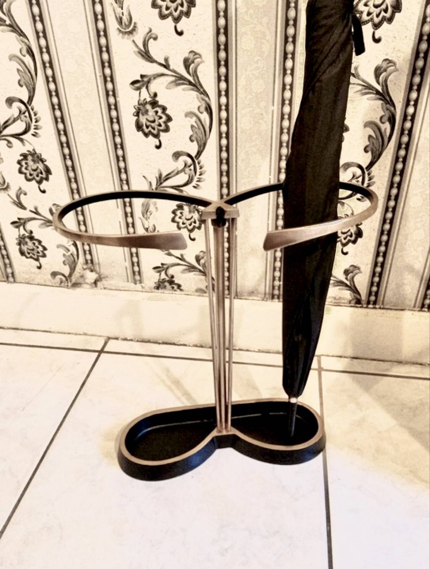 Bauhaus brass umbrella stand