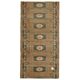 1970s Vintage Turkish Oushak Handmade Wool Cotton Orange Area Rug 170x340