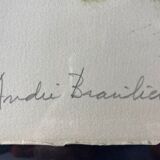 The white lady, by André Brasilier