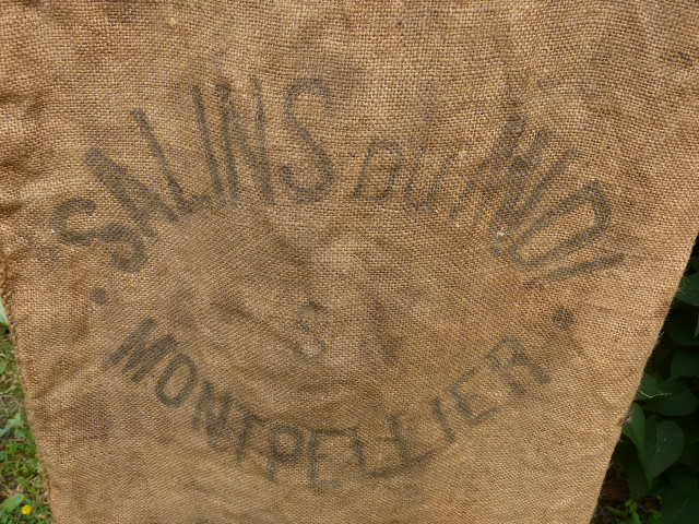 Burlap bag the saltworks of the south montpellier