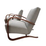 Paire de fauteuils Art Déco J. Halabala H 269, 1930 tchèque