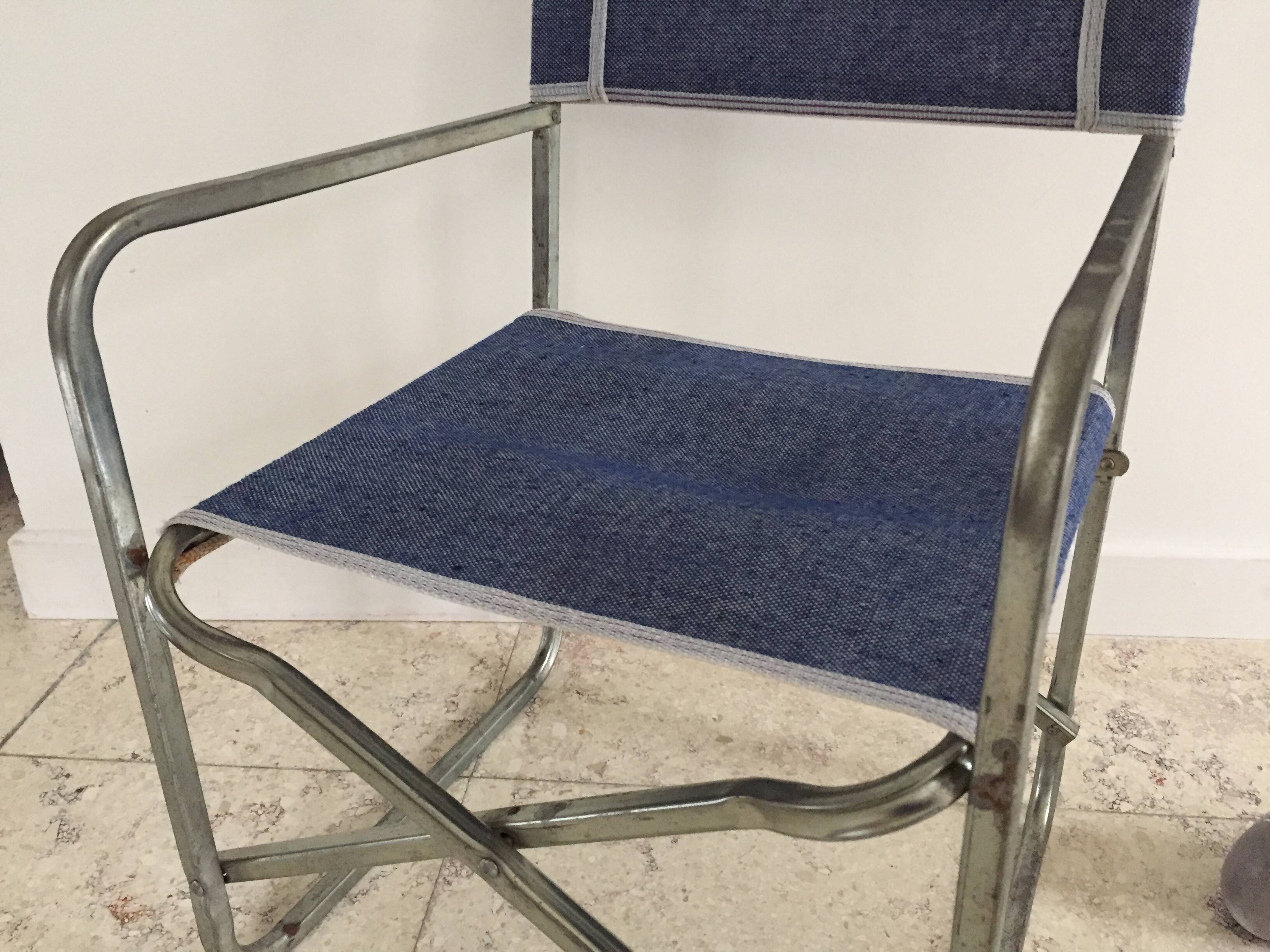 Fauteuil pliant vintage pour enfant