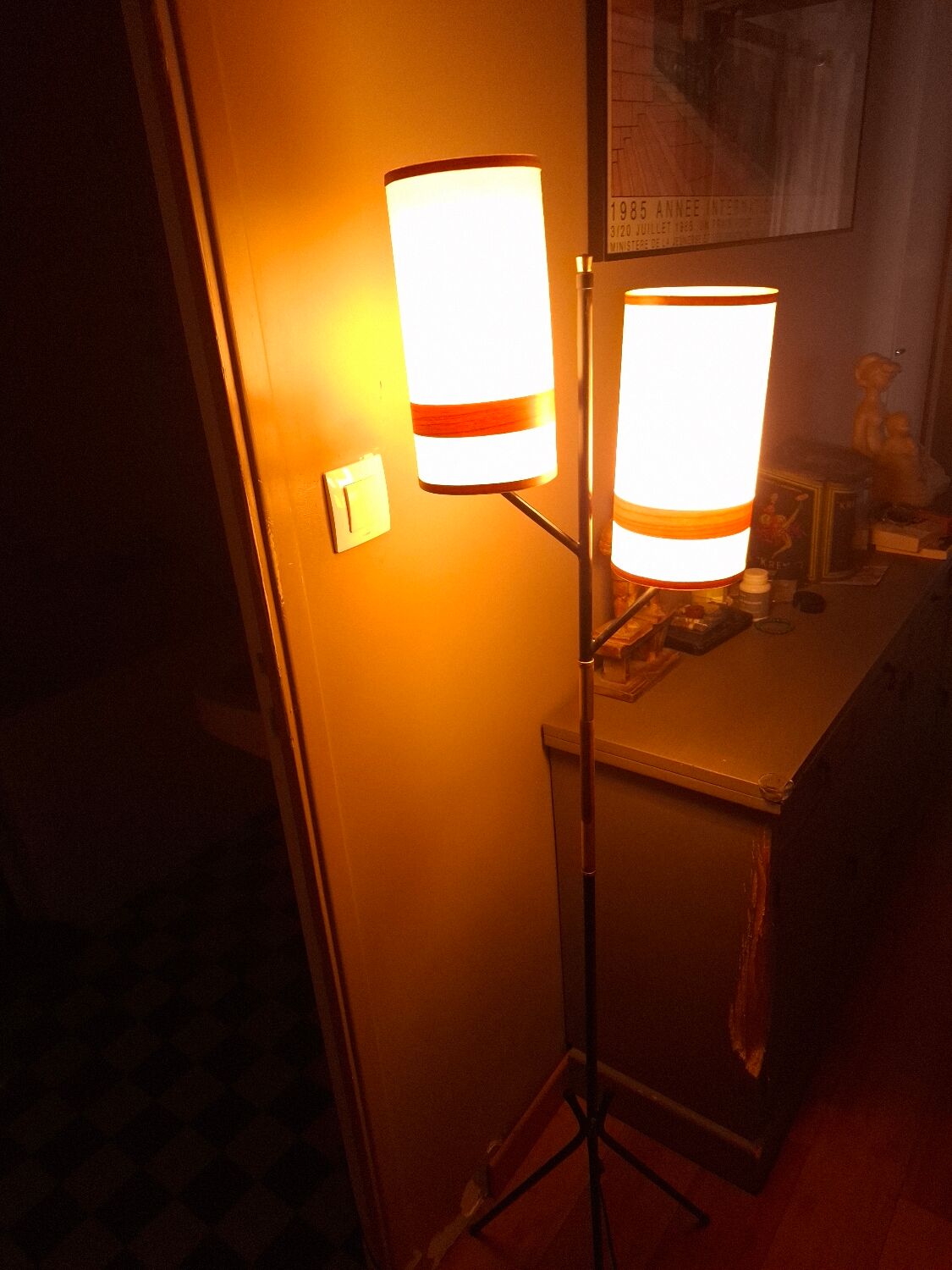 1950s design floor lamp