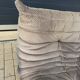 100% authentic Ligne Roset Togo 2-seater & corner diagonal striped fabric