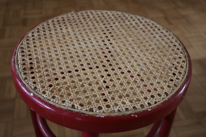 465mm canna wood stool