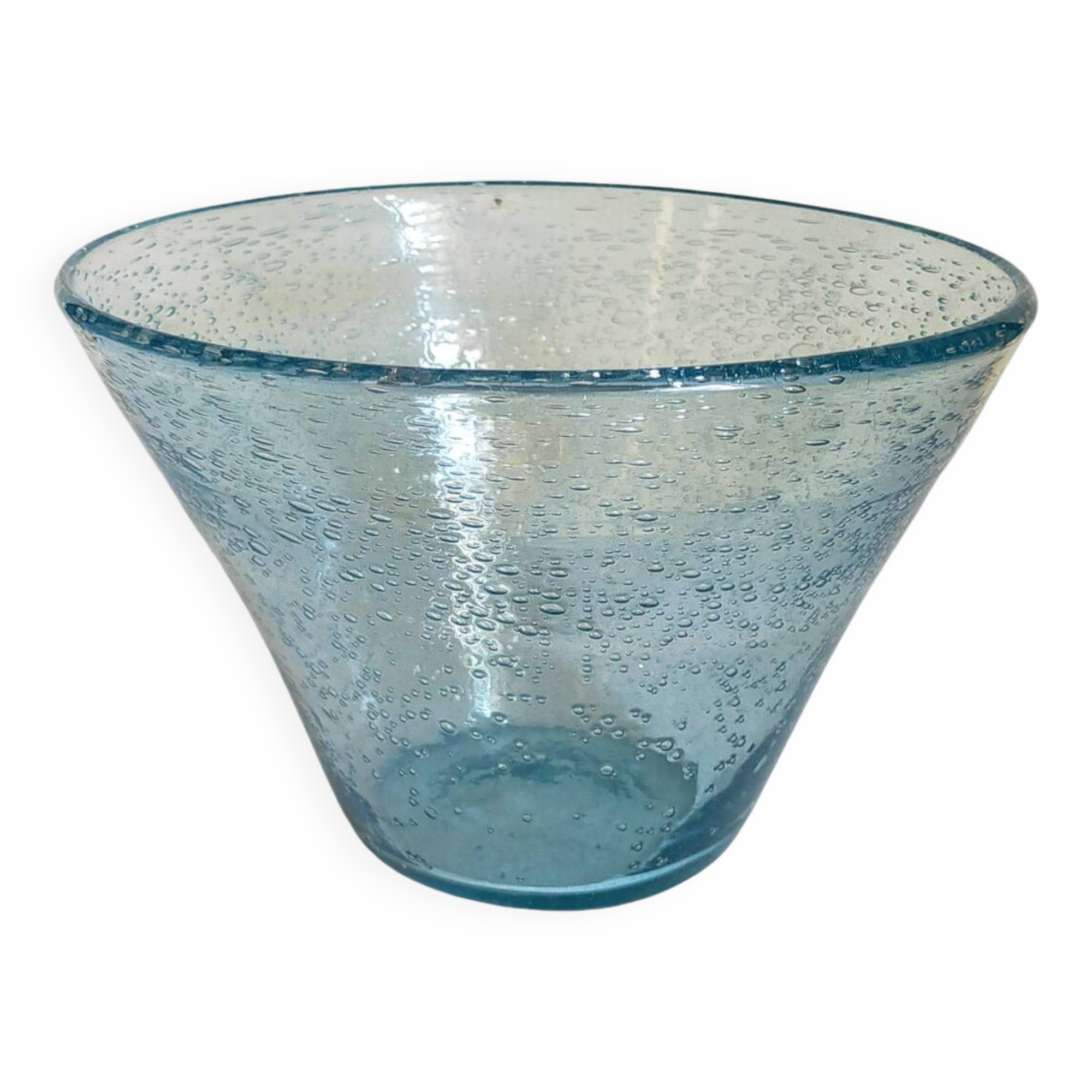 Saladier en verre soufflé