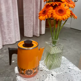 Vintage coffee maker 60 in metal