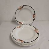 Assiettes Creuses En Porcelaine