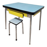 Two-tone formica table