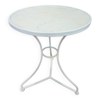 Round side table