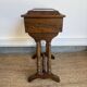 Louis XIII style work table in walnut – Late 19th century