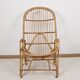 Antique, vintage rattan armchair