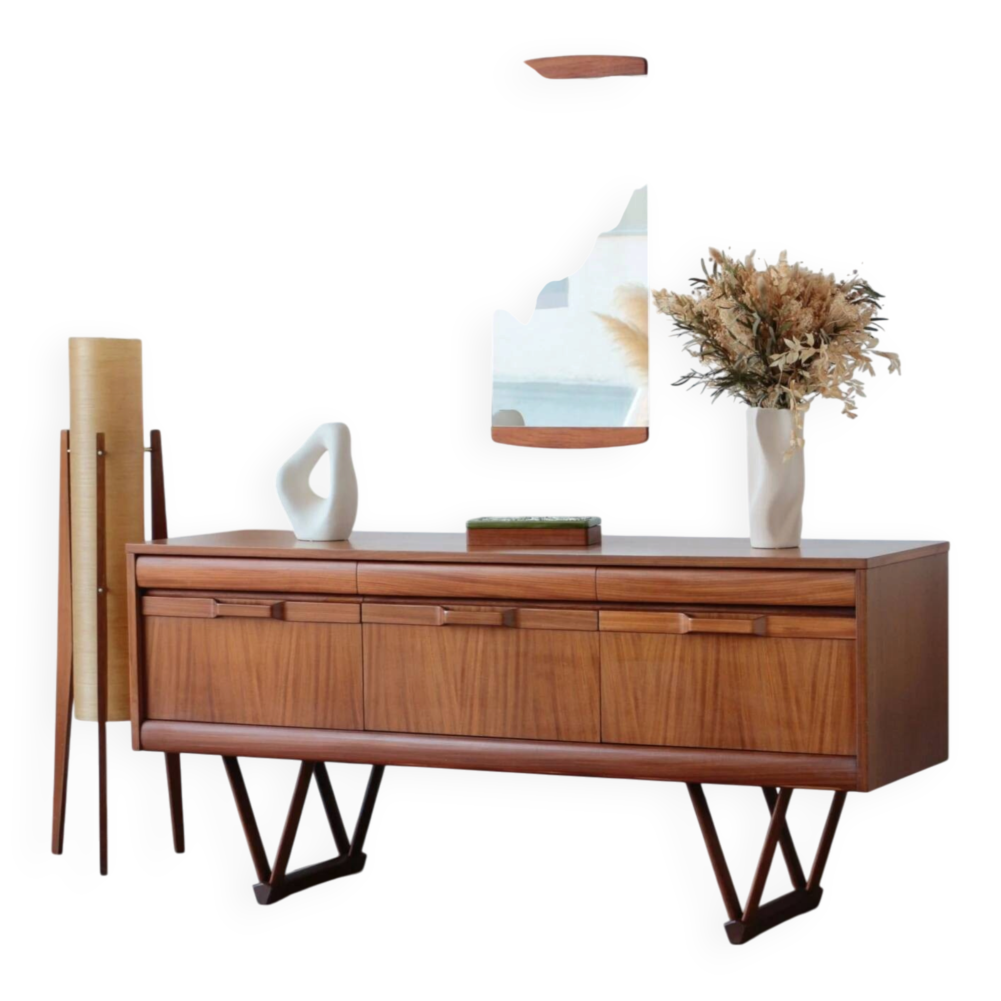 Elliott's buffet from Newbury: an icon of mid-century design in teak.
