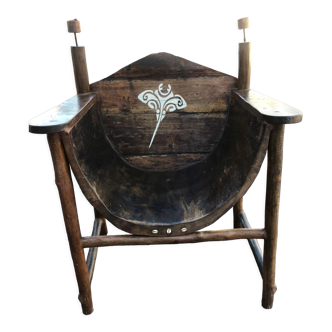 King's armchair by Diégo-Suarez, Madagascar