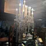 Bronze-colored wall light with 12 lights