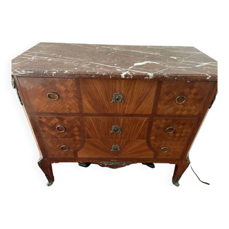 Louis XV chest of drawers