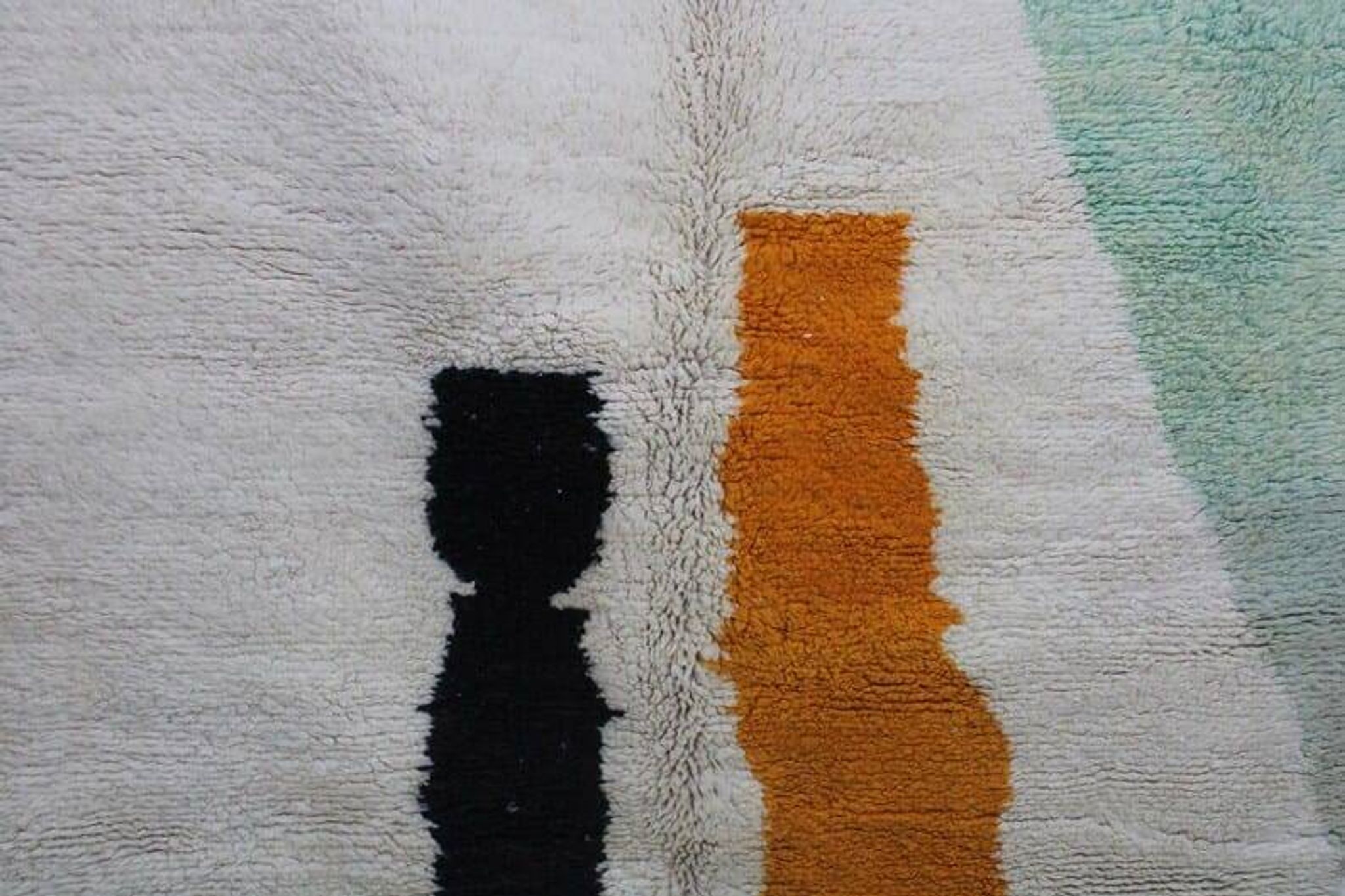 Tapis en laine mure taille 150 x 250 cm