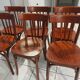 Suite of 6 chairs by Baumann vintage 1970s