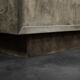 Industrial Vintage Mid-Century Scandinavian Brutalist Raw Poplar Sideboard, 1960s