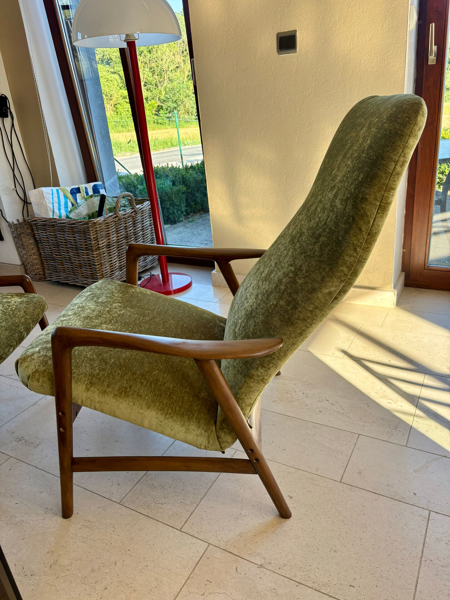 Fauteuil et ottoman Alf Svensson