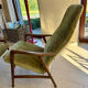 Fauteuil et ottoman Alf Svensson