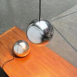 Mid-century modern space age pendant lamps, 1960s, set of 2.